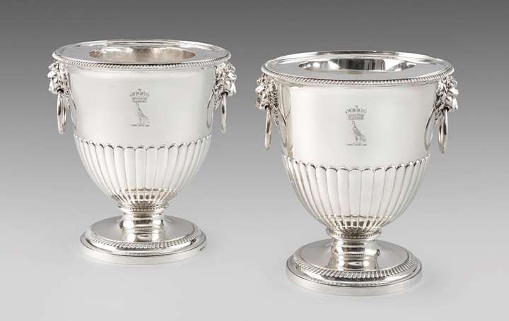 A Pair of George III Wine Coolers